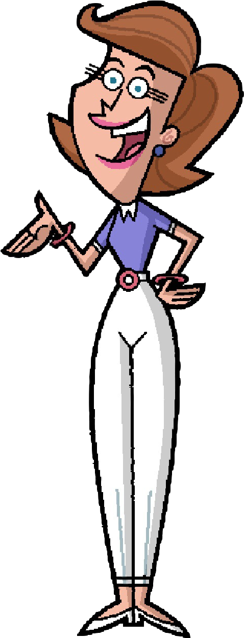 Fairly Odd Parents Wiki - Mom From Fairly Odd Parents (776x1348), Png Download