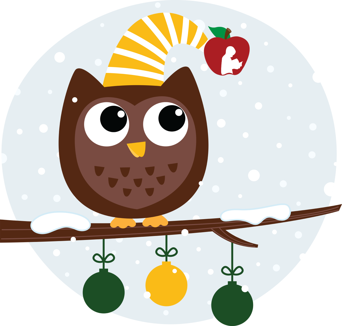 Save On Any Plan Thru Jan Th - Christmas Owl Icons (1200x1144), Png Download