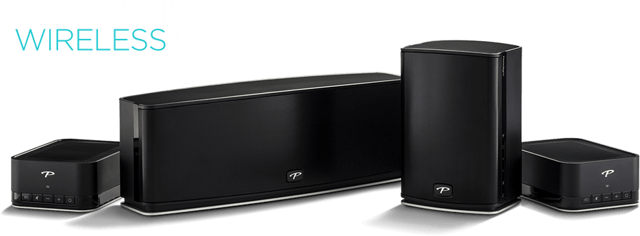 Premium Wireless Series - Paradigm Speaker (980x351), Png Download