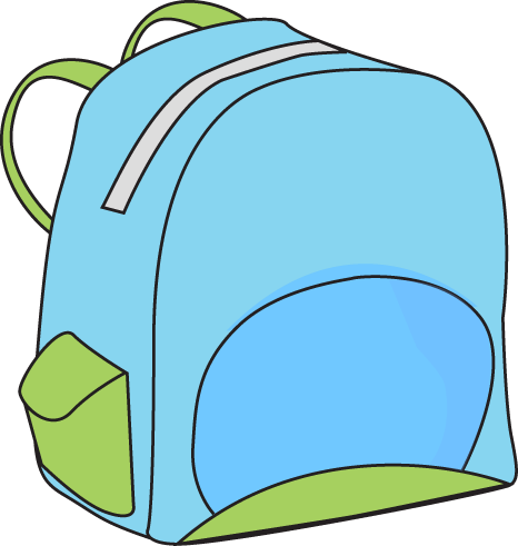 School Backpack - Http - //www - Mycutegraphics - Com/graphics/school - Cute Backpack Clipart (466x491), Png Download