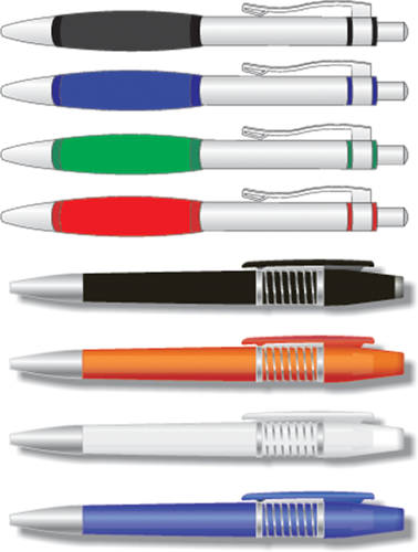 School Supplies - Pen (378x500), Png Download