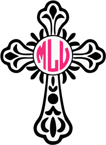 Download Download Cross Monogram Svg Free Png Image With No Background Pngkey Com