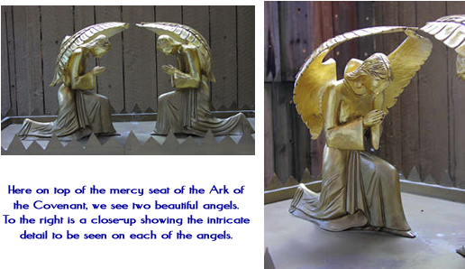 Png Arch Of The Covenant Angels - Angels In The Tabernacle (525x300), Png Download