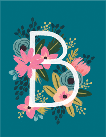 B - Letter B (540x540), Png Download