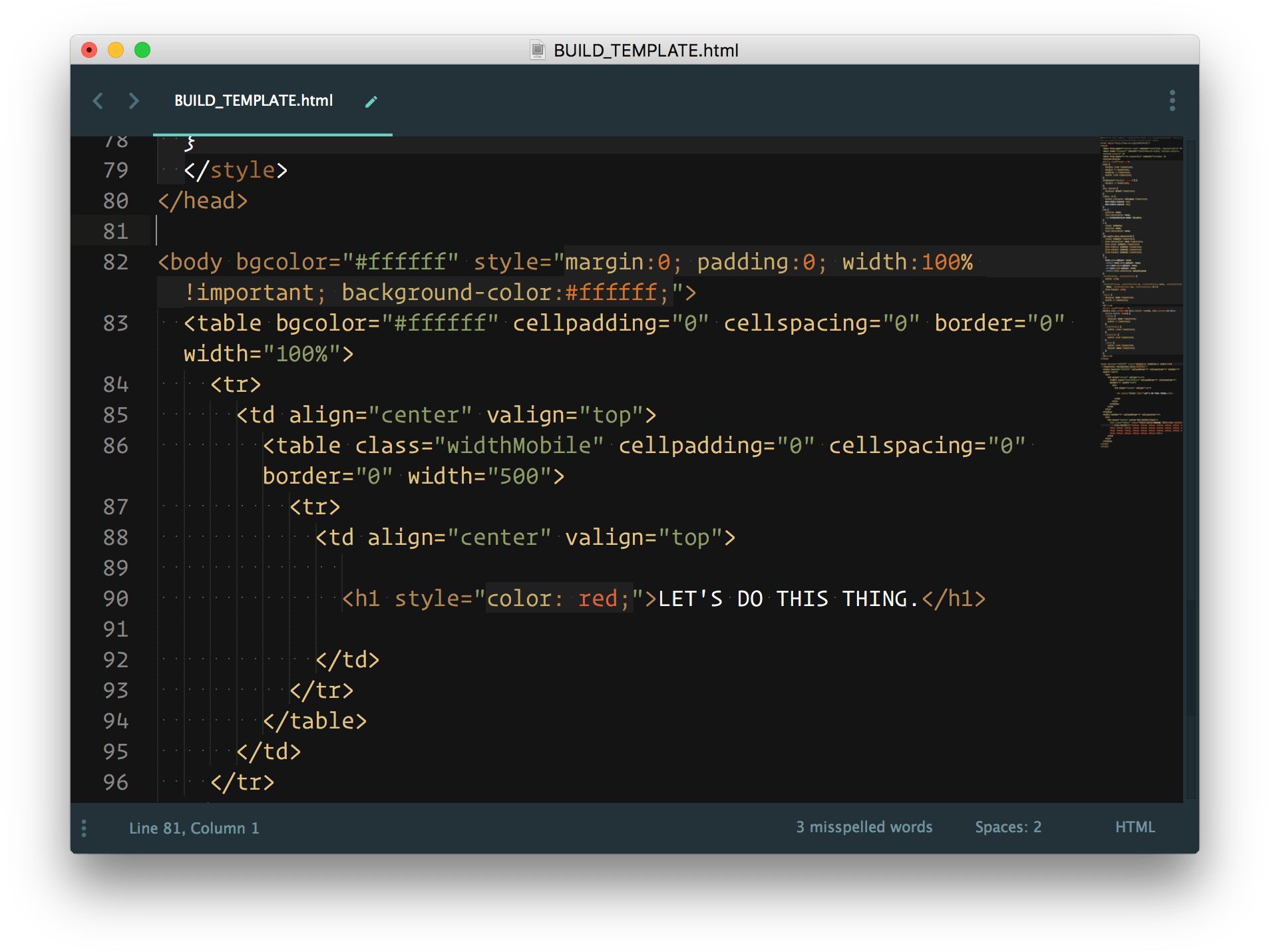 Download Check Out Really Good Emails On Codepen, Where They - Vim ...