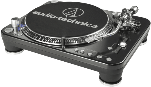 Audio Technica At-lp1240usb Direct Drive Dj Turntable (640x311), Png Download