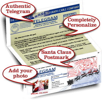 Letter From Santa Customer Appreciation Program - Santa Claus (355x346), Png Download