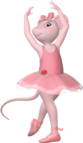 Angelina Ballerina Dance (293x495), Png Download