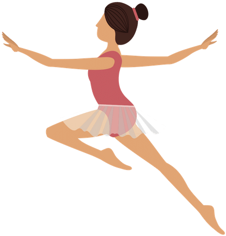 Ballet Dancer - Arabesque (500x500), Png Download
