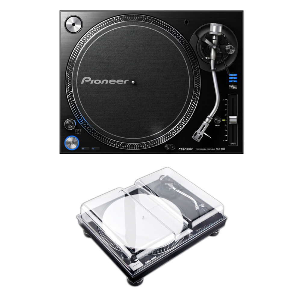 Pioneer Dj Plx 1000 Turntable Decksaver Ds Pc Sl1200 - Decksaver Dust Cover For Technics Sl-1200 (1000x1194), Png Download