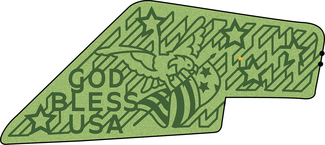 2018 Maze Design Layout - Design (1100x492), Png Download