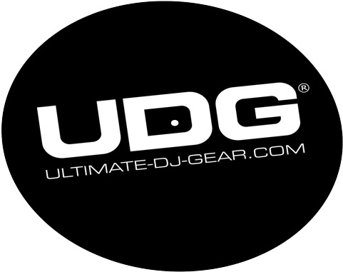 Udg Dj Turntable - Udg U9931 Slipmat Set Black / White (500x500), Png Download
