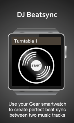 Use Your Gear Smartwatch To Create Perfect Beat Sync - Gadget (615x424), Png Download