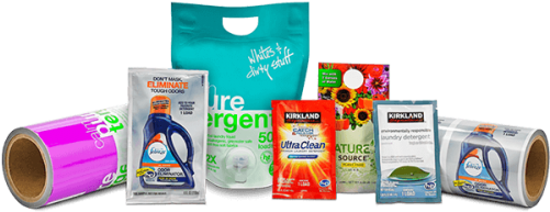 Household Products & Chemicals Flexible Packaging - Chemical Products Png (500x333), Png Download