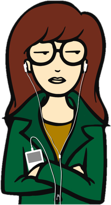 Do Not Understand The Indirect - Daria Morgendorffer (498x750), Png Download