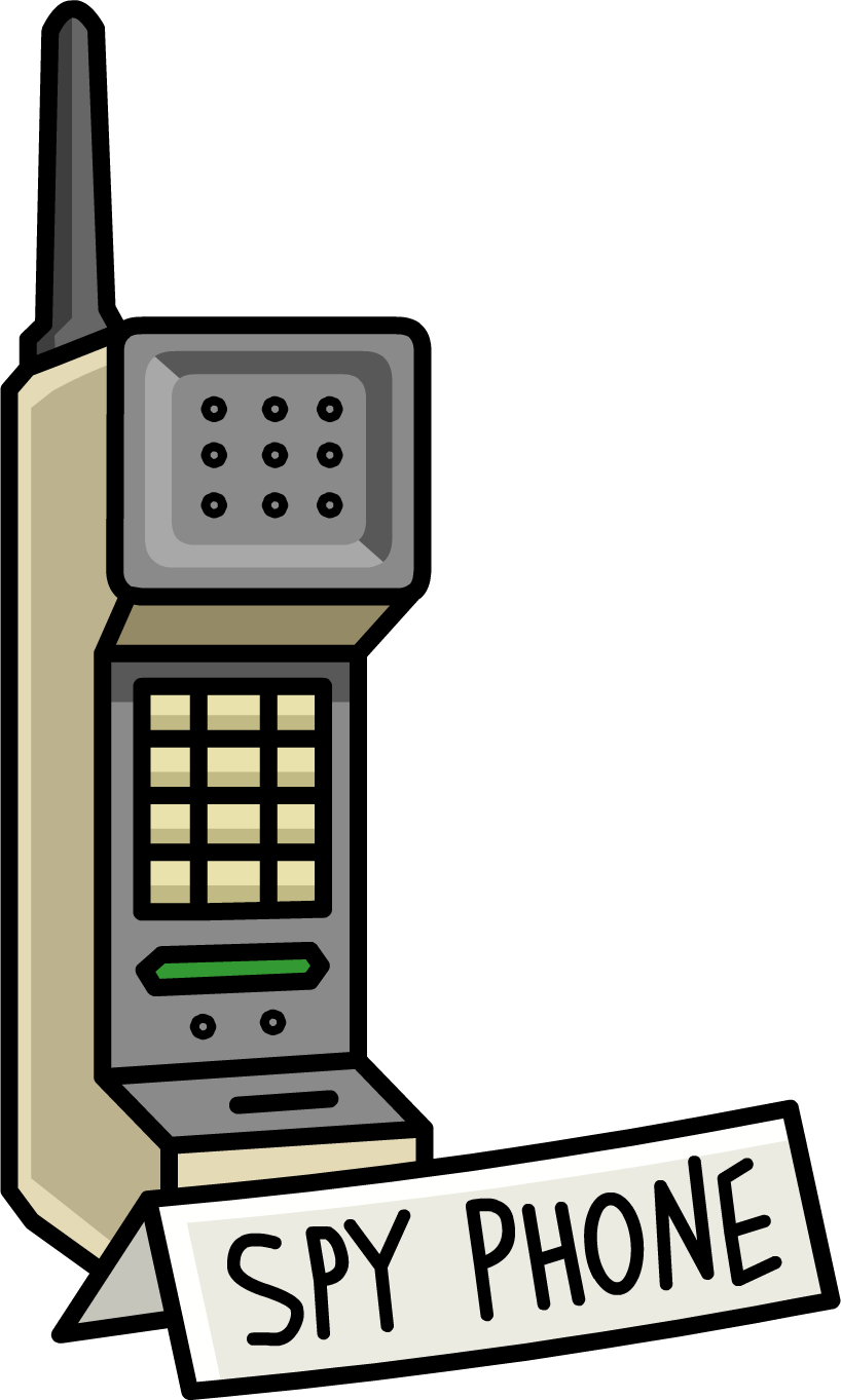 Old Spy Phone - Spy Phone Clipart (818x1363), Png Download