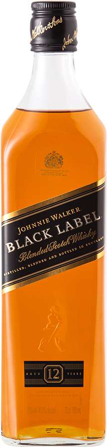 Johnnie Walker Black Label - Johnnie Walker Black Label 12 Year Scotch Whiskey - (750x1000), Png Download