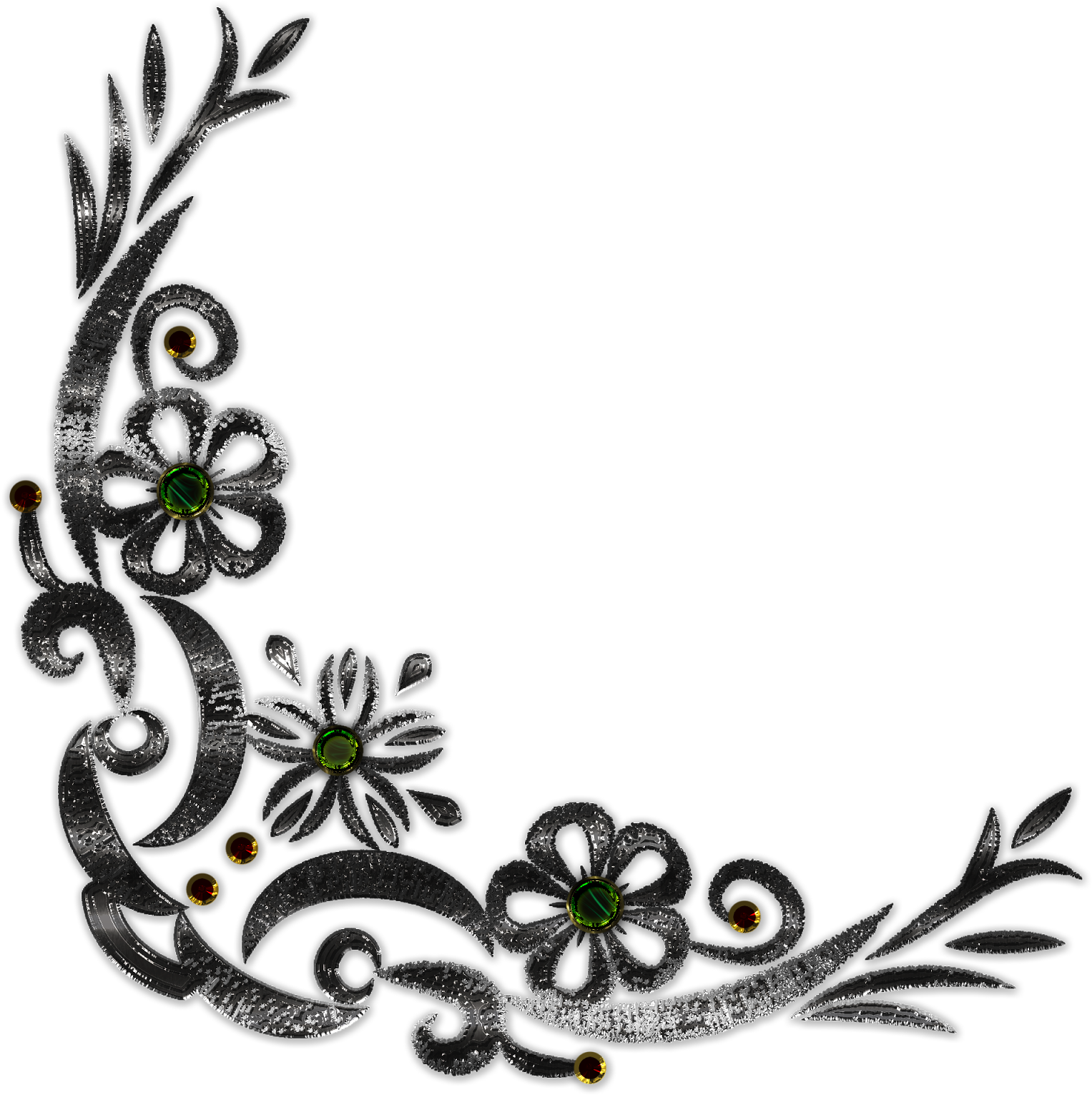 Bordes Y Esquineros Png - Png Curl Ornament (1600x1600), Png Download