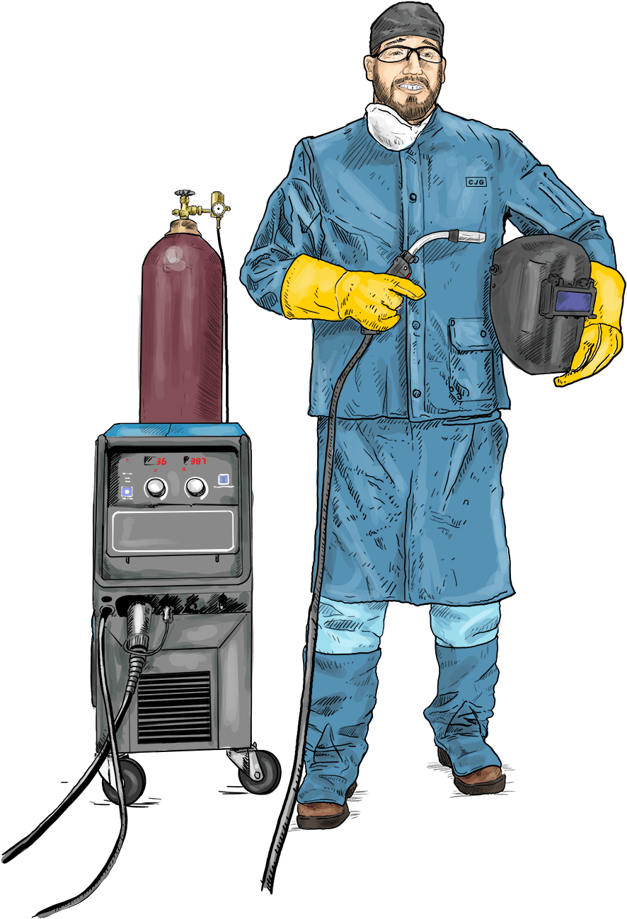 Hot Work Clothes - Equipos De Proteccion Para Trabajos En Caliente (1041x1362), Png Download