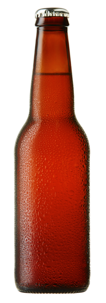 Beer & Cider - Beer Bottle Without Label (250x600), Png Download
