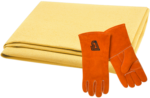 Free Pair Of Cowhide Stick Welding Gloves-thermocore™ - Steiner 2119yrh Welding Gloves, Right Hand Only, Brown (498x498), Png Download
