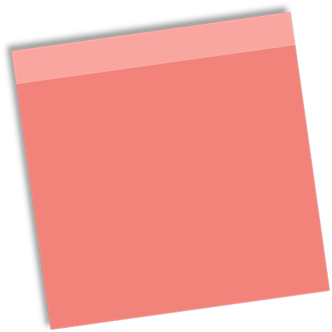 Thumb Image - Post It Red Png (500x515), Png Download