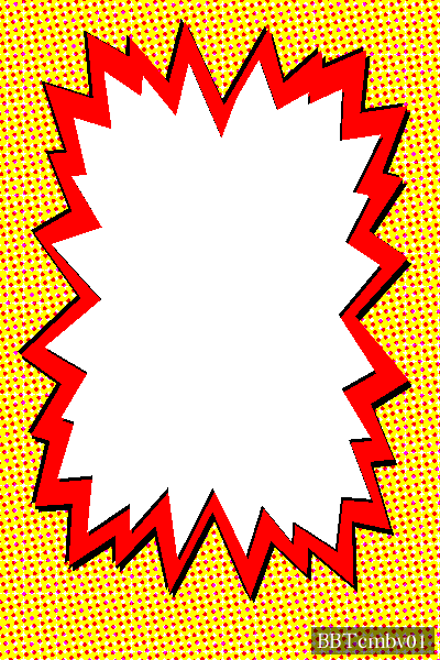 Comic Book - Comic Book Border Photoshop (400x600), Png Download