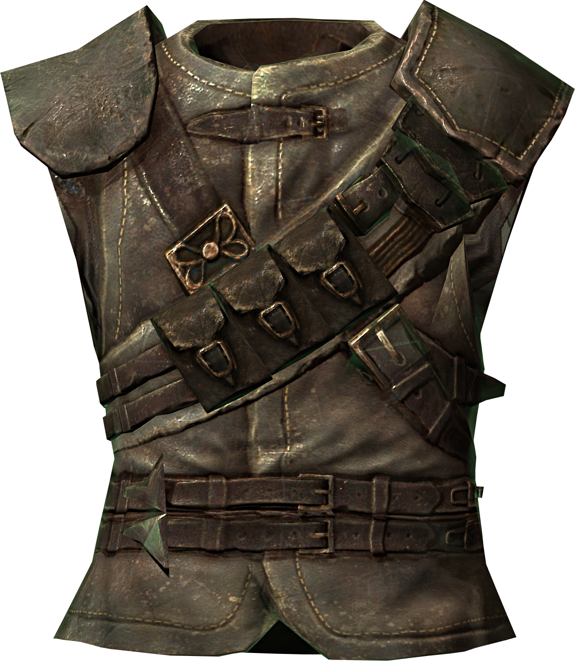Armor Leather 01 - Leather Armor (1146x1318), Png Download