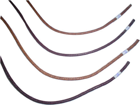 Braided Leather Cord - Product (500x375), Png Download