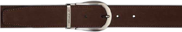 Belt Png Hd - Stemar Bergamo Suede Belt Dark Brown (625x300), Png Download