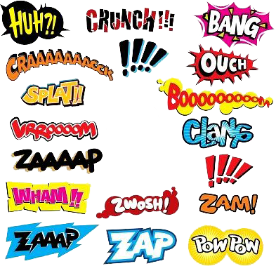 Share This Image - Comic Book Explosion (393x379), Png Download
