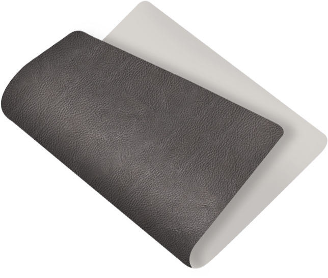 The Layers Of Synthetic Leather - Raised Floor Ramp (644x547), Png Download