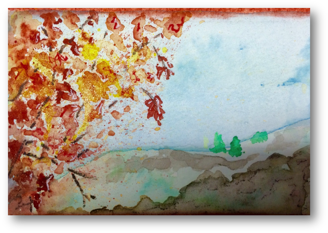 Trees Of The Hills - Creative Arts (1082x775), Png Download