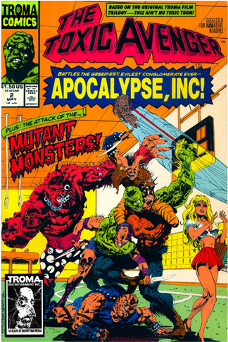 The Toxic Avenger Comic Book - Toxic Avenger Comic Book (500x500), Png Download