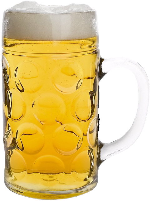 Beer Glass Png Transparent Image - Beer Mug Png (500x596), Png Download