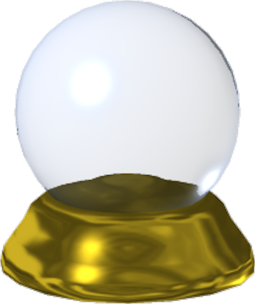 Picture Black And White Library Ball Psd Official Psds - Crystal Ball Transparent Png (504x600), Png Download