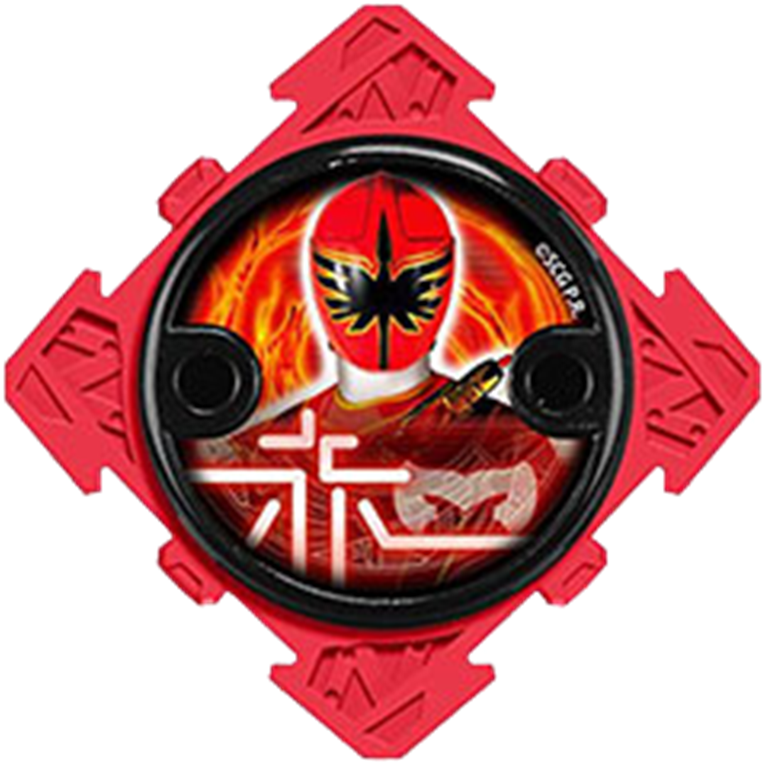 Mystic Force Red Ninja Power Star - Power Rangers Ninja Steel Lion Fire Sword (1085x1093), Png Download