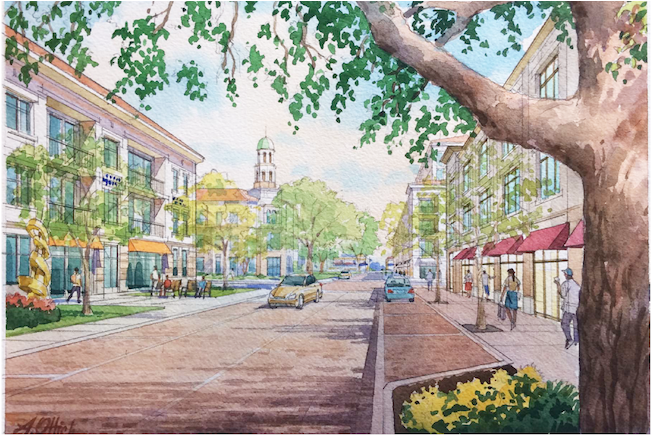 Maitland Downtown Plan Takes Grander Shape - Maitland (870x580), Png Download