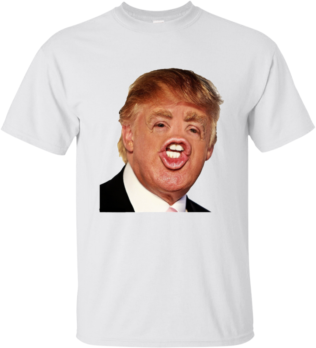 Trump Face T-shirt - Donald Trump Meme Png (1155x1155), Png Download