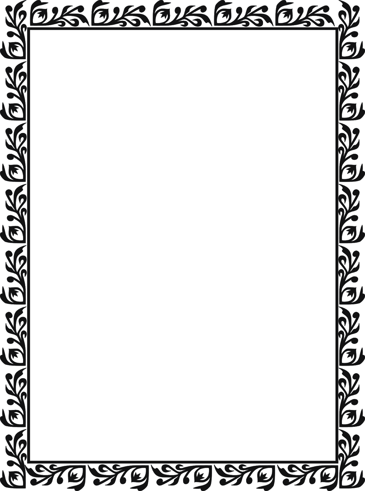 Microsoft Clip Art Borders Free - Dealing With The December Dilemma: December Lessons (724x960), Png Download