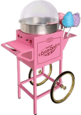 Cotton Candy Machine - Nostalgia Ccm600 Old Fashioned Carnival Cotton Candy (400x400), Png Download