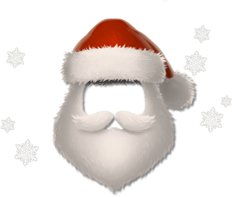 The - Santa Claus Hair Png (778x706), Png Download