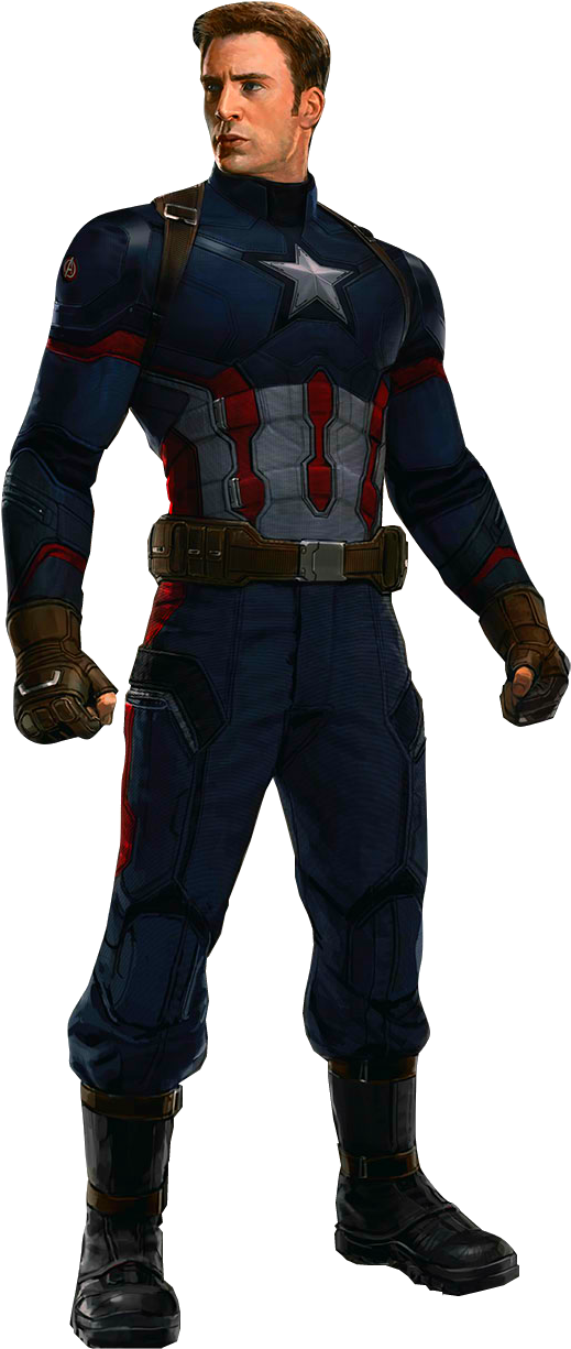 Png Capitão América - Captain America - No Mask - Captain America Civil War (530x1237), Png Download