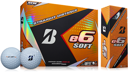 Bridgestone Golf E6 Soft (467x260), Png Download