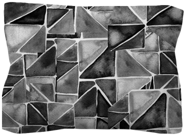Watercolor Triangles Seamless Pattern - Pattern (400x400), Png Download