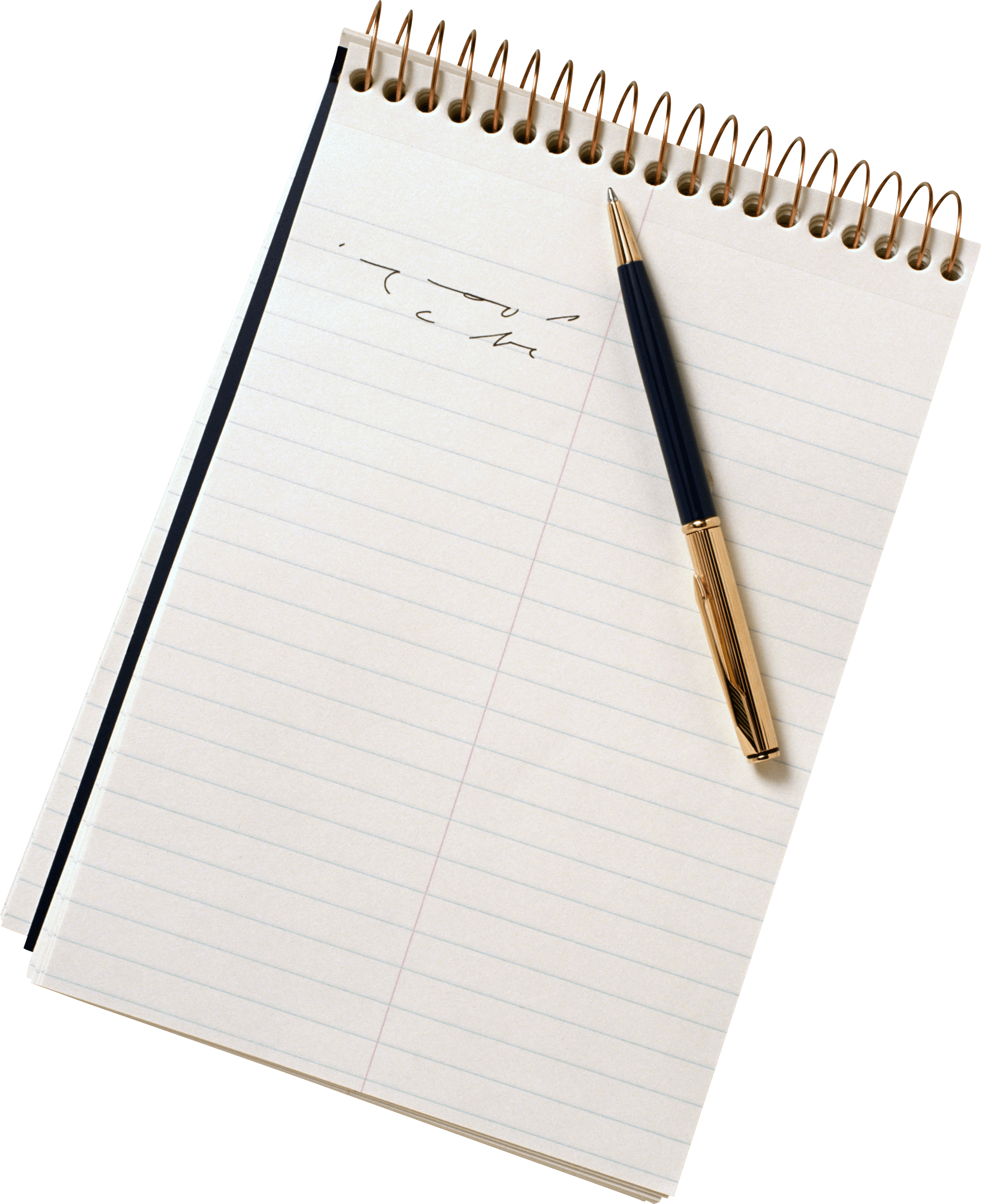 Miscellaneous - Paper - Notebook Written In Png (2384x2927), Png Download
