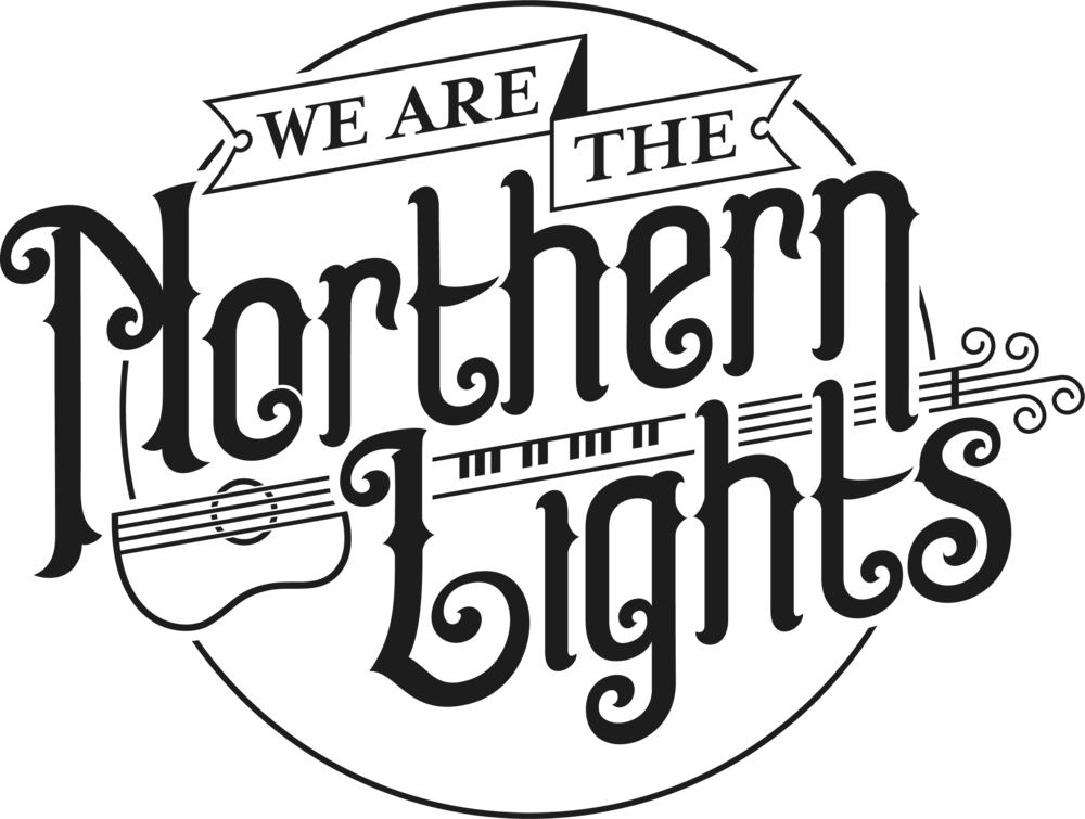 Tour We Are The Northern Lights - Calligraphy (1000x755), Png Download