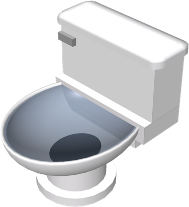 Toilet - Roblox Toilet Png (420x420), Png Download