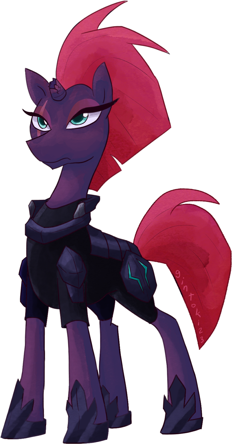 Gintoki23, Broken Horn, Female, Lidded Eyes, Mare, - My Little Pony: Friendship Is Magic (1000x1555), Png Download