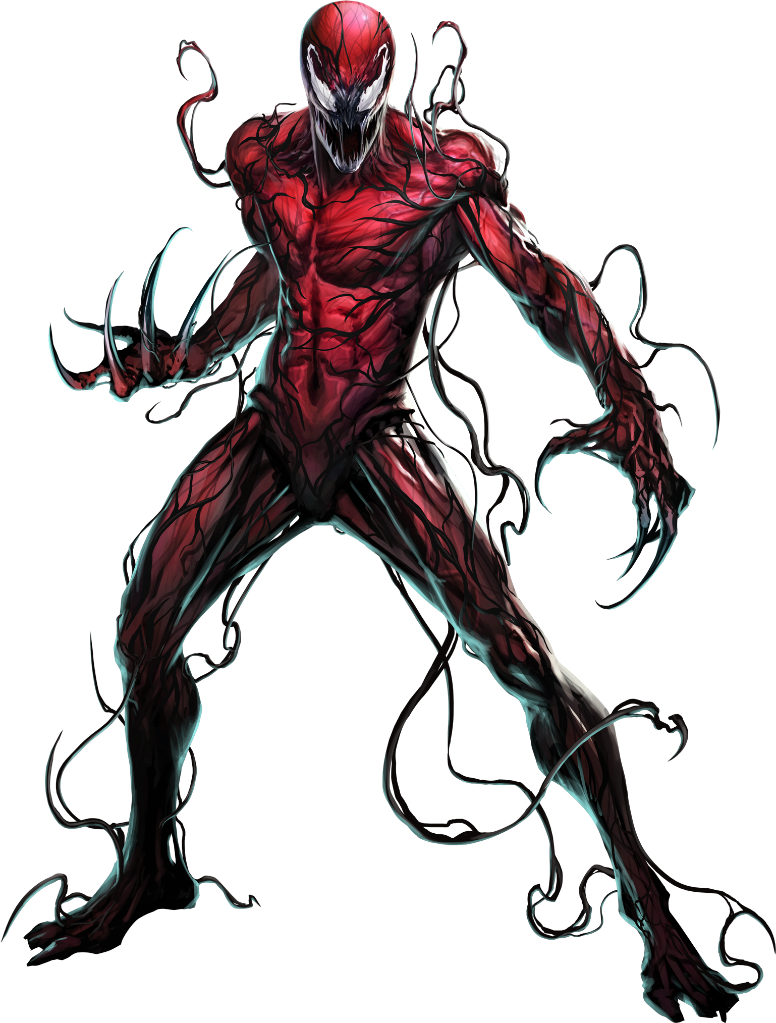 Carnage Marvel Comics, Marvel Heroes, Marvel Comic - Full Body Venom Drawing (2048x2048), Png Download